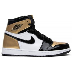 Air Jordan 1 Retro High OG NRG 'Gold Top 3' Black/Black-Metallic Gold 861428 001 AJ 1 Sneakers