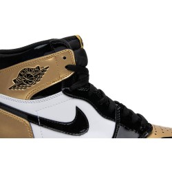 Air Jordan 1 Retro High OG NRG 'Gold Top 3' Black/Black-Metallic Gold 861428 001 AJ 1 Sneakers