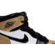 Air Jordan 1 Retro High OG NRG Gold Top 3 Black/Black-Metallic Gold 861428 001 AJ 1 Sneakers