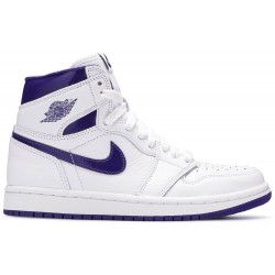 Air Jordan 1 Retro High OG PS 'Court Purple' White/Court Purple CU0449 151 AJ 1 Sneakers