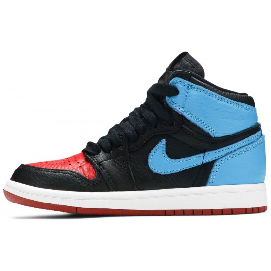 Air Jordan 1 Retro High OG PS UNC To Chicago Blue/Red cu0449 046 AJ 1 Sneakers