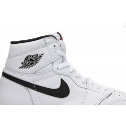 Air Jordan 1 Retro High OG Premium 'Yin Yang' White/Black-White 555088 102 AJ 1 Sneakers