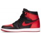 Air Jordan 1 Retro High OG SE Satin Banned Black/University Red-White 917359 001 AJ 1 Sneakers