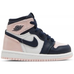 Air Jordan 1 Retro High OG SE TD 'Bubble Gum' Atmosphere/White/Laser Pink/Obsidian CU0450 641 AJ 1 Sneakers