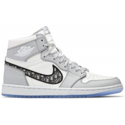 Dior x Air Jordan 1 High" Wolf Grey/Sail/Photon Dust/WhiteCN8607 002 AJ 1 Sneakers