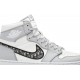 Dior x Air Jordan 1 High Wolf Grey/Sail/Photon Dust/WhiteCN8607 002 AJ 1 Sneakers