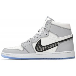 Dior x Air Jordan 1 High" Wolf Grey/Sail/Photon Dust/WhiteCN8607 002 AJ 1 Sneakers