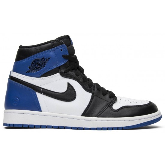 Fragment Design x Air Jordan 1 Retro High OG Black/Sport Royal-White 716371 040 AJ 1 Sneakers