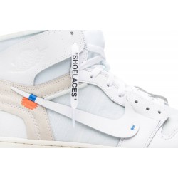 Off-White x Air Jordan 1 Retro High OG 'White' 2018 White/White AQ0818 100 AJ 1 Sneakers