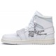 Off-White x Air Jordan 1 Retro High OG BG White 2018 White/White-White AQ8296 100 AJ 1 Sneakers