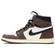 Travis Scott x Air Jordan 1 Retro High OG Mocha Sail/Dark Mocha-University Red-BlackCD4487 100 AJ 1 Sneakers