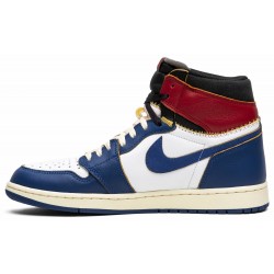 Union LA x Air Jordan 1 Retro High NRG 'Storm Blue' White/Storm Blue/Varsity Red/Black BV1300 146 AJ 1 Sneakers