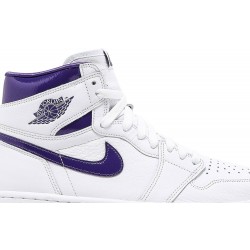 Wmns Air Jordan 1 High OG 'Court Purple' White/Court PurpleCD0461 151 AJ 1 Sneakers