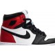 Wmns Air Jordan 1 Retro High Satin Black Toe Black/White-Varsity RedCD0461 016 AJ 1 Sneakers