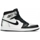 Wmns Air Jordan 1 Retro High OG Silver Toe Black/Metallic Silver/White/BlackCD0461 001 AJ 1 Sneakers