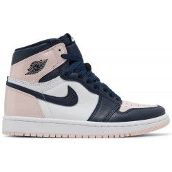 Wmns Air Jordan 1 Retro High OG SE 'Bubble Gum' Atmosphere/White/Laser Pink/ObsidianDD9335 641 AJ 1 Sneakers