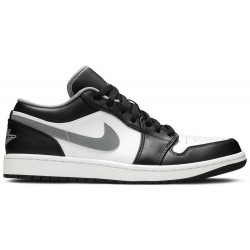 Air Jordan 1 Low 'Black Medium Grey'Black/Medium Grey/White 553558 040 AJ 1 Sneakers