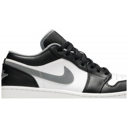 Air Jordan 1 Low 'Black Medium Grey'Black/Medium Grey/White 553558 040 AJ 1 Sneakers