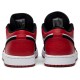 Air Jordan 1 Low Black Toe White/Black-Gym Red 553558 116 AJ 1 Sneakers