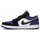 Air Jordan 1 Low Court Purple White/Court Purple/Black553558 500 AJ 1 Sneakers