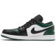 Air Jordan 1 Low Green Toe Noble Green/Pollen/White/Black553558 371 AJ 1 Sneakers