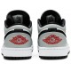 Air Jordan 1 Low Light Smoke Grey Light Smoke Grey/Gym Red/White 553558 030 AJ 1 Sneakers