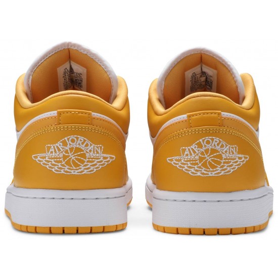 Air Jordan 1 Low Pollen White/Pollen553558 171 AJ 1 Sneakers