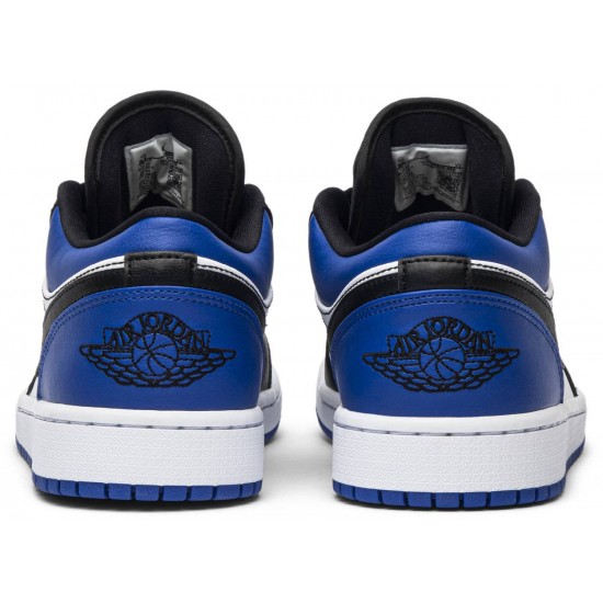 Air Jordan 1 Low Royal Toe Sport Royal/White-Black CQ9446 400 AJ 1 Sneakers