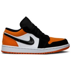 Air Jordan 1 Low 'Shattered Backboard' Starfish/Black-Sail 553558 128 AJ 1 Sneakers