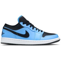 Air Jordan 1 Low 'University Blue Black' University Blue/Black/White 553558 403 AJ 1 Sneakers