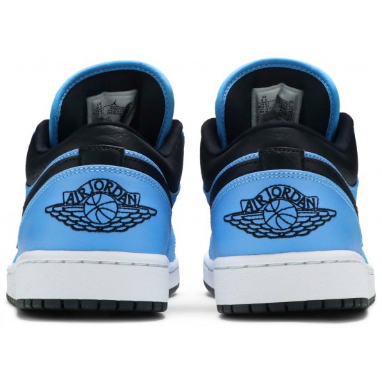 Air Jordan 1 Low University Blue Black University Blue/Black/White 553558 403 AJ 1 Sneakers