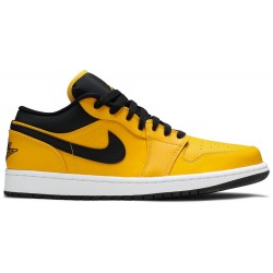 Air Jordan 1 Low 'University Gold Black' University Gold/Black/White 553558 700 AJ 1 Sneakers