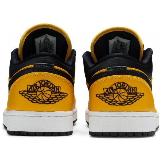 Air Jordan 1 Low University Gold Black University Gold/Black/White 553558 700 AJ 1 Sneakers