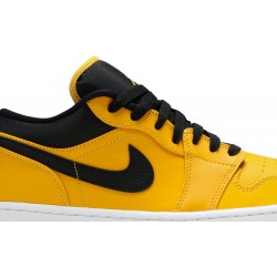 Air Jordan 1 Low 'University Gold Black' University Gold/Black/White 553558 700 AJ 1 Sneakers