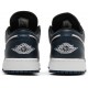 Air Jordan 1 Low GS Armory Navy Armory Navy/Black/White 553560 411 AJ 1 Sneakers