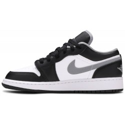 Air Jordan 1 Low GS 'Black Medium Grey' Black/Medium Grey/White 553560 040 AJ 1 Sneakers