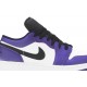 Air Jordan 1 Low GS Court Purple Court Purple/Black/White 553560 500 AJ 1 Sneakers