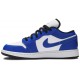 Air Jordan 1 Low GS Game Royal White/Game Royal/Black 553560 124 AJ 1 Sneakers