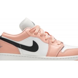 Air Jordan 1 Low GS 'Light Arctic Pink' Light Arctic Pink/White/Black 553560 800 AJ 1 Sneakers