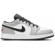 Air Jordan 1 Low GS Light Smoke Grey Light Smoke Grey/Gym Red/White 553560 030 AJ 1 Sneakers