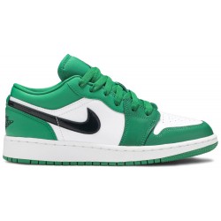 Air Jordan 1 Low GS 'Pine Green' Pine Green/Black/White 553560 301 AJ 1 Sneakers