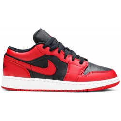 Air Jordan 1 Low GS 'Reverse Bred' Gym Red/Black/Gym Red/White 553560 606 AJ 1 Sneakers