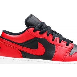 Air Jordan 1 Low GS 'Reverse Bred' Gym Red/Black/Gym Red/White 553560 606 AJ 1 Sneakers