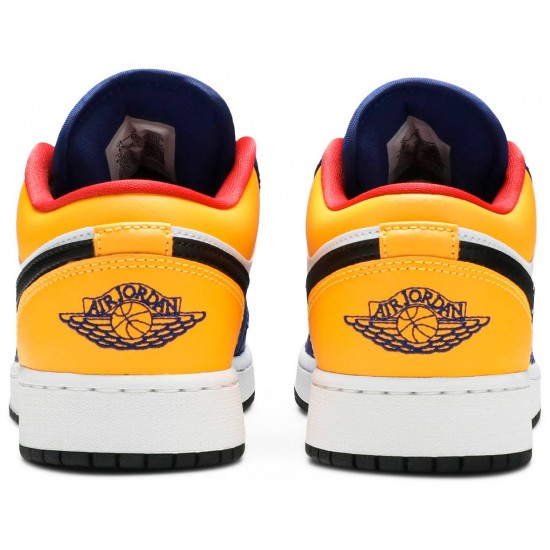 air jordan 1 low gs royal yellow