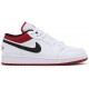 Air Jordan 1 Low GS White Gym Red White/Gym Red/Black 553560 118 AJ 1 Sneakers