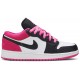 Air Jordan 1 Low SE GS Black Active Fuchsia Black/Black/Active Fuchsia CT1564 005 AJ 1 Sneakers