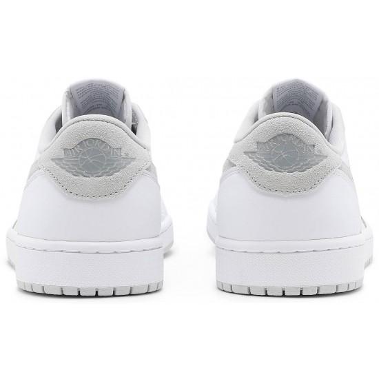 Air Jordan 1 Retro Low OG Neutral Grey 2021 White/Neutral Grey/Particle GreyCZ0790 100 AJ 1 Sneakers