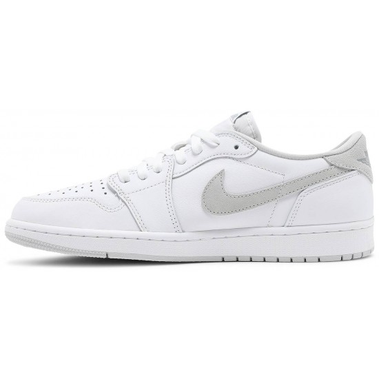 Air Jordan 1 Retro Low OG Neutral Grey 2021 White/Neutral Grey/Particle GreyCZ0790 100 AJ 1 Sneakers