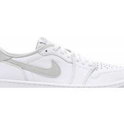 Air Jordan 1 Retro Low OG 'Neutral Grey' 2021 White/Neutral Grey/Particle GreyCZ0790 100 AJ 1 Sneakers