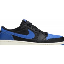 Air Jordan 1 Retro Low OG 'Royal' Black/Varsity Royal-Sail 705329 004 AJ 1 Sneakers